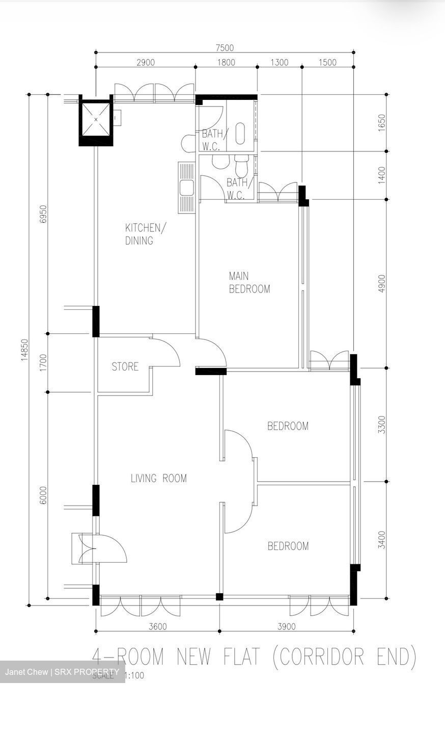 Blk 335 Clementi Avenue 2 (Clementi), HDB 4 Rooms #560128881